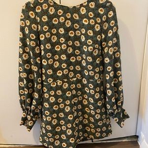 Cute Zara floral jumpsuit